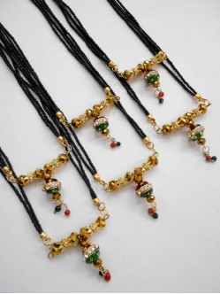 Meenakari Mangalsutra (6 Pcs)